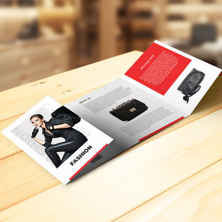 Roll Fold Leaflets