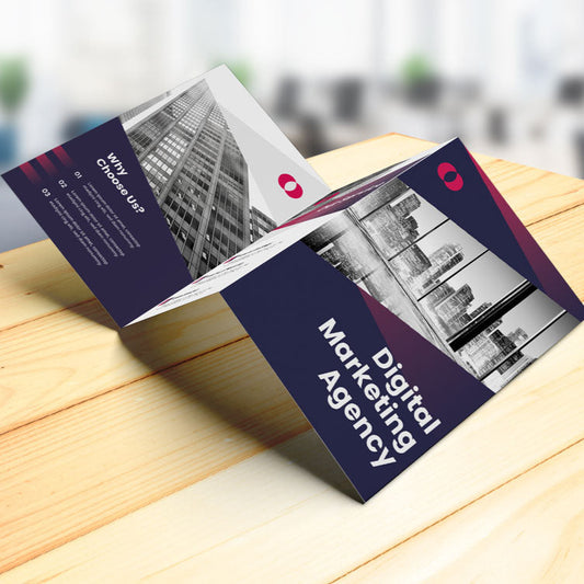 Z-Fold Leaflet Printing