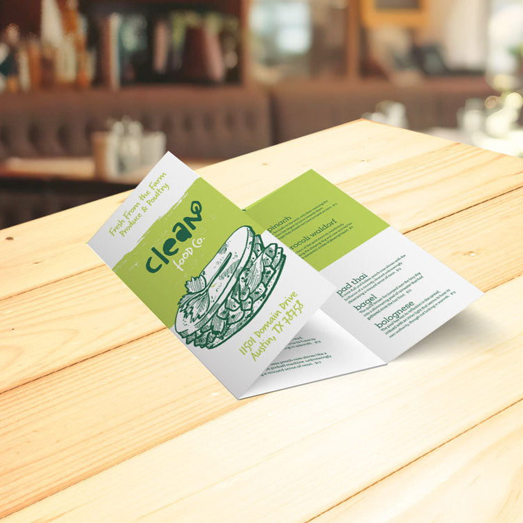 C-Fold Leaflet Printing