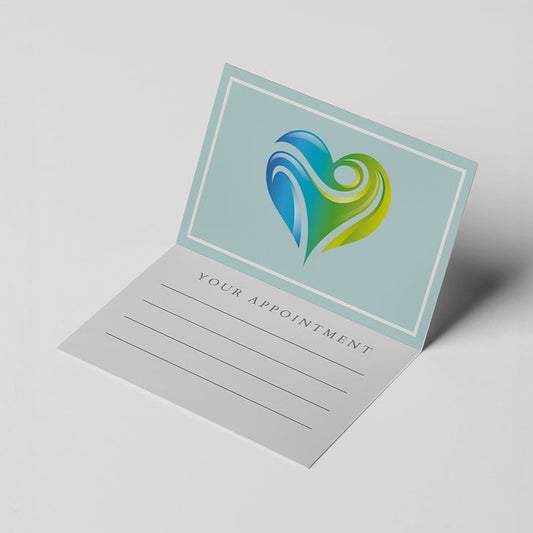 Folded Business Cards
